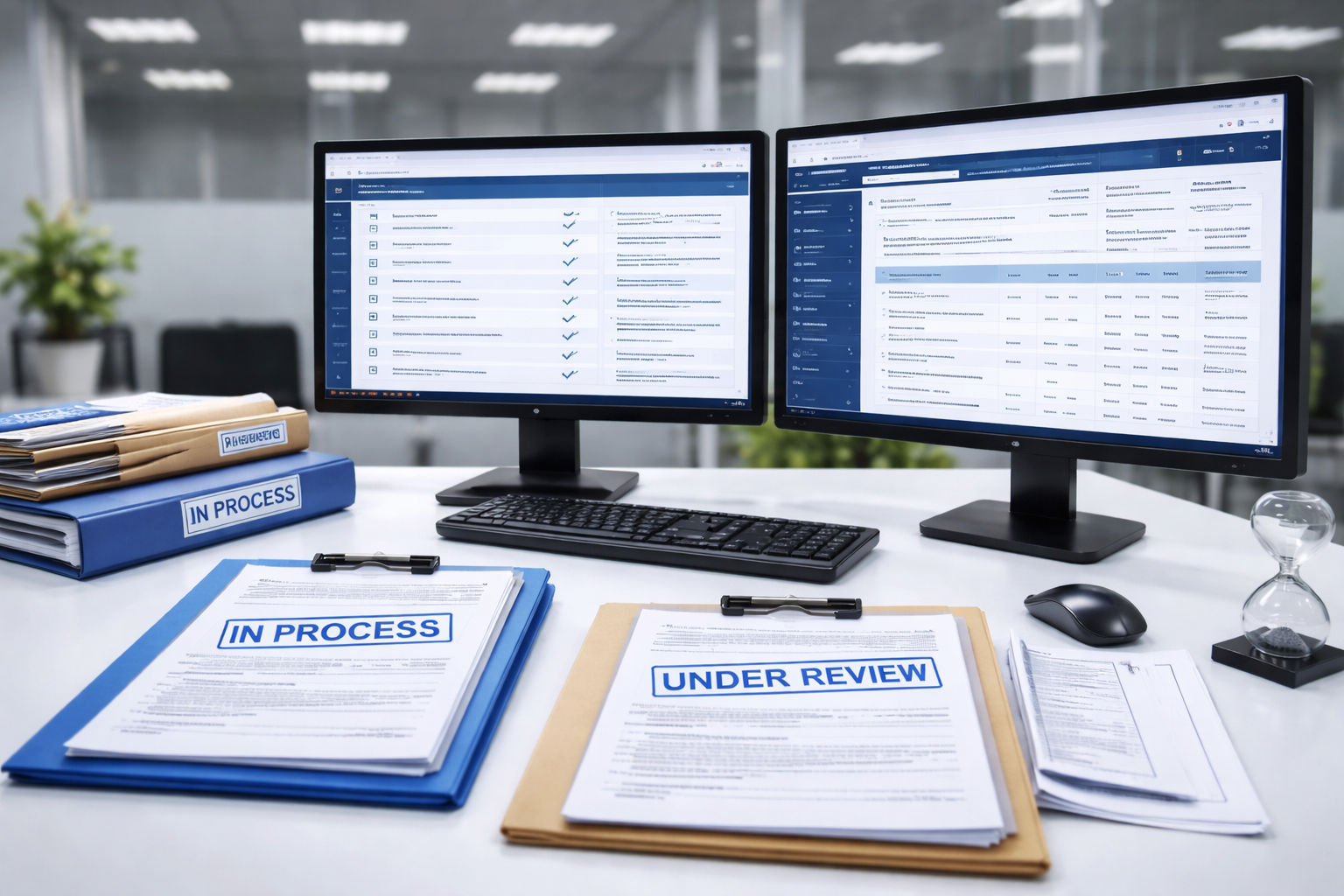 Gestión y seguimiento administrativo de expedientes mediante control documental estructurado y monitoreo de procesos en curso